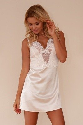 Merida Kalimo, sottoveste in raso da donna - ecrù