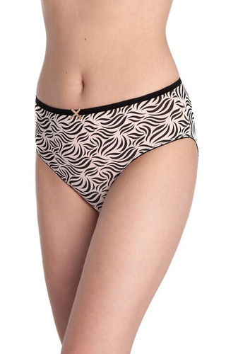 L-122BI-64 Slip bikini da donna in cotone, classico, confezione da 3 pezzi