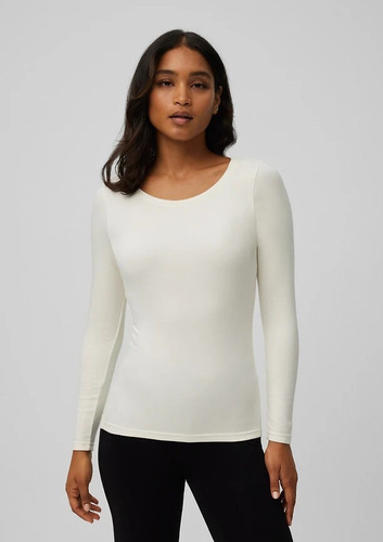 T-shirt termica da donna Ysabel Mora 70017 panacotta- morbida, traspirante, ipoallergenica, a maniche lunghe