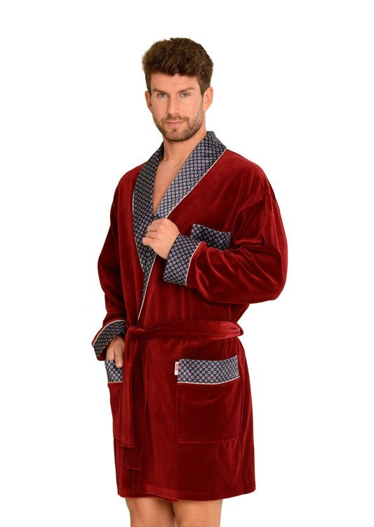 772 Vestaglia da uomo Bonjour in forex - marrone