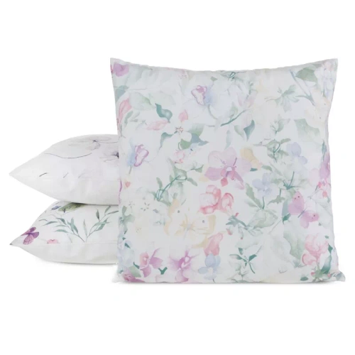 Fodera cuscino 45x45 Mink 29 Eurofirany velluto fiori