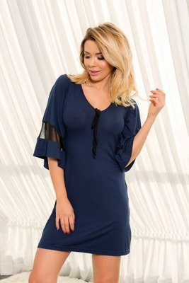 Camicia da notte Basilan Halka Kalimo - blu navy