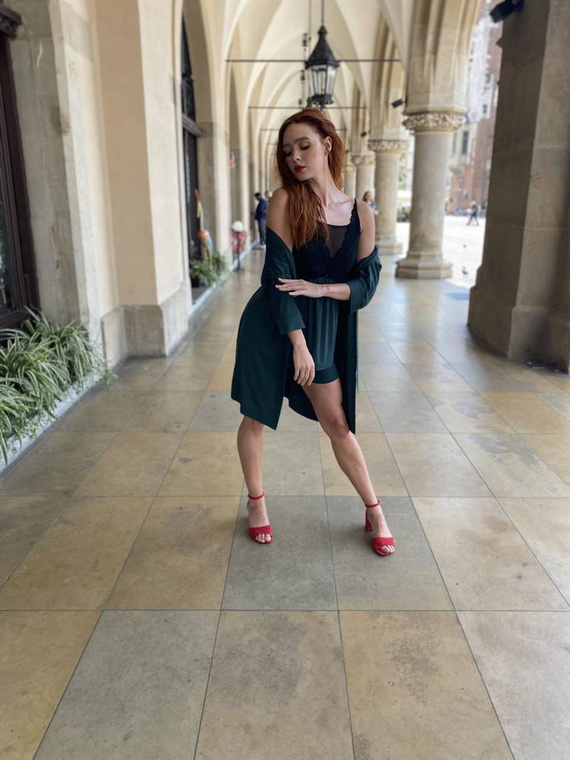 612 Artemise Pigiama da donna Forex - verde