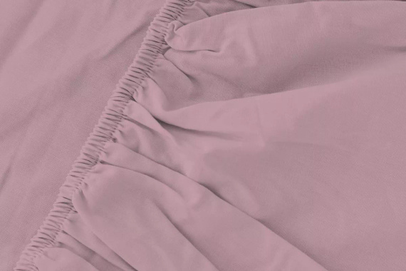 Lenzuolo con angoli in microsatin Poly Detexpol liscio e pratico pastel pink