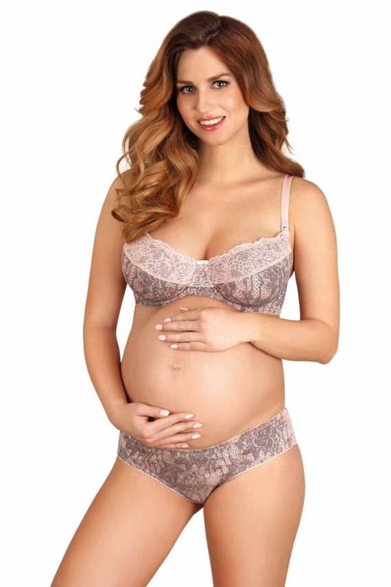 1382 Reggiseno per allattamento LUPOLINE - rosa