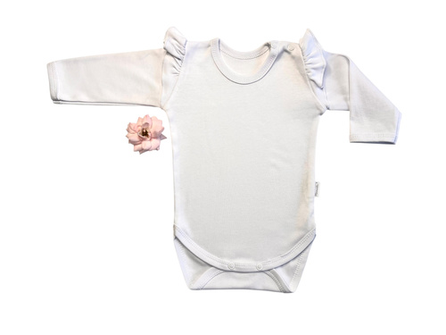 Body bambina ecrù BD15227 - cotone e morbido