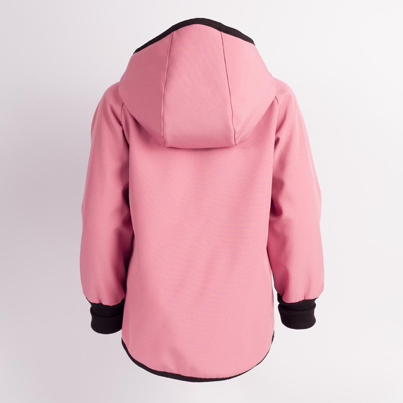 229001 Nicol Giacca softshell bambina con cappuccio, pile, riflettente