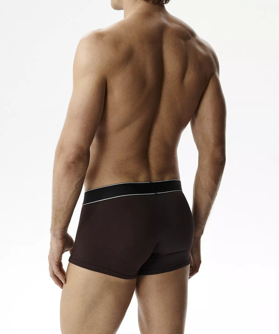 Boxer da uomo Atlantic Magic Pocket 2MH-1200 A2 2 pezzi verde-marrone – push-up cotone