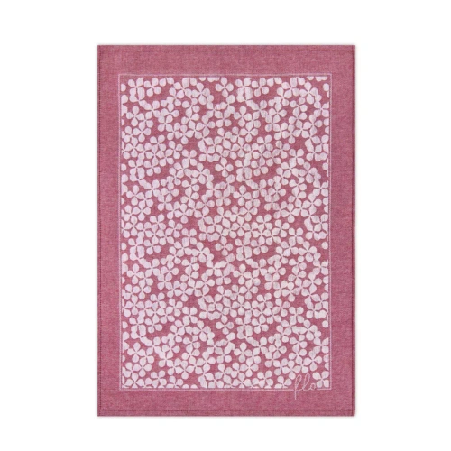 Ściereczka kuchenna FLORES Zwoltex 50x70 cotone bordeaux Ultrasoft 200 g/m²