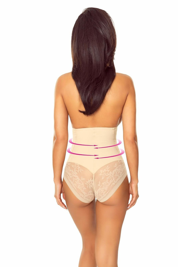 Lapinee 7005 Marika Slip Modellante Beige Vita Alta Anti Roll
