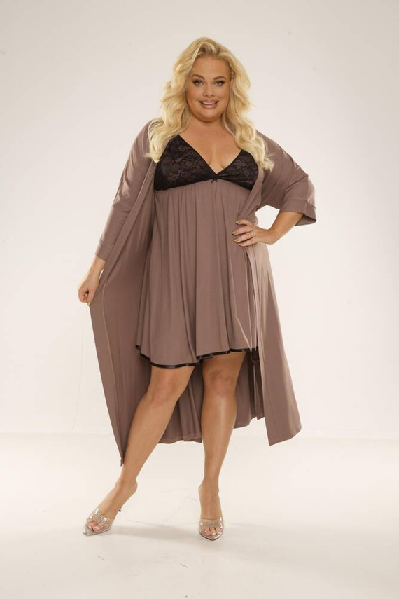 713 Camicia da notte Cloche Forex - mocca