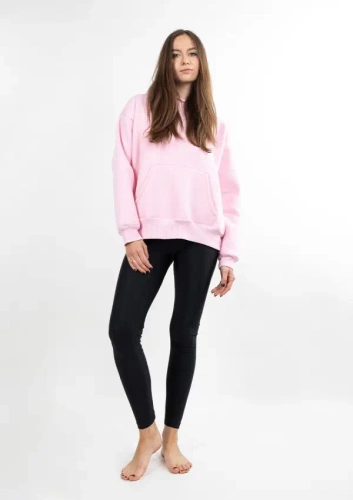 DK-K-B10 DKaren rosa chiaro - set leggings e camicetta da donna, comodo ed elegante