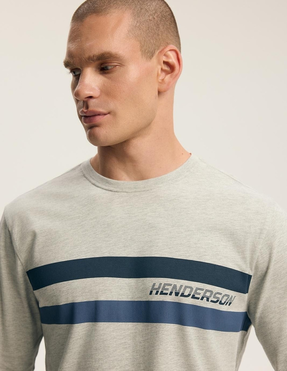 Henderson Core 45500 Flank Pigiama Uomo Verde 100% Cotone Lungo