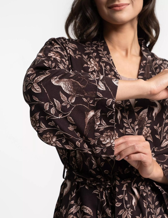 Moraj PDSZ3400 accappatoio donna cappuccino – 100% viscosa