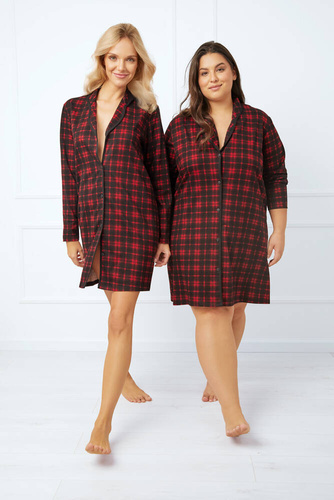 Nicola camicia da notte sbottonata Moda italiana - stampa