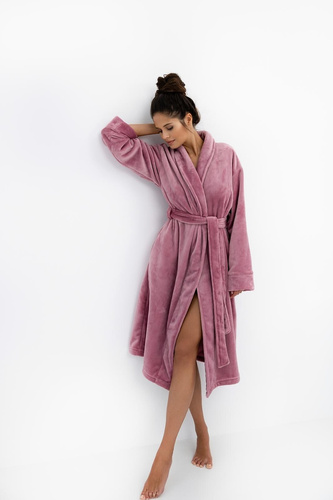 Accappatoio Chana da donna Sensis heather - elegante e confortevole, materiale morbido