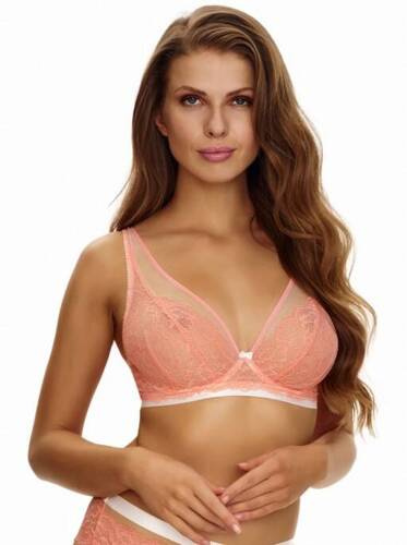 2450 Reggiseno bralette morbido Lupoline-pesca