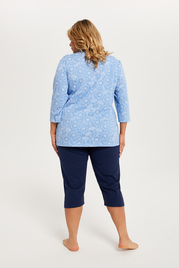 Jomala Pigiama donna manica 3/4, pantalone 3/4 Moda italiana