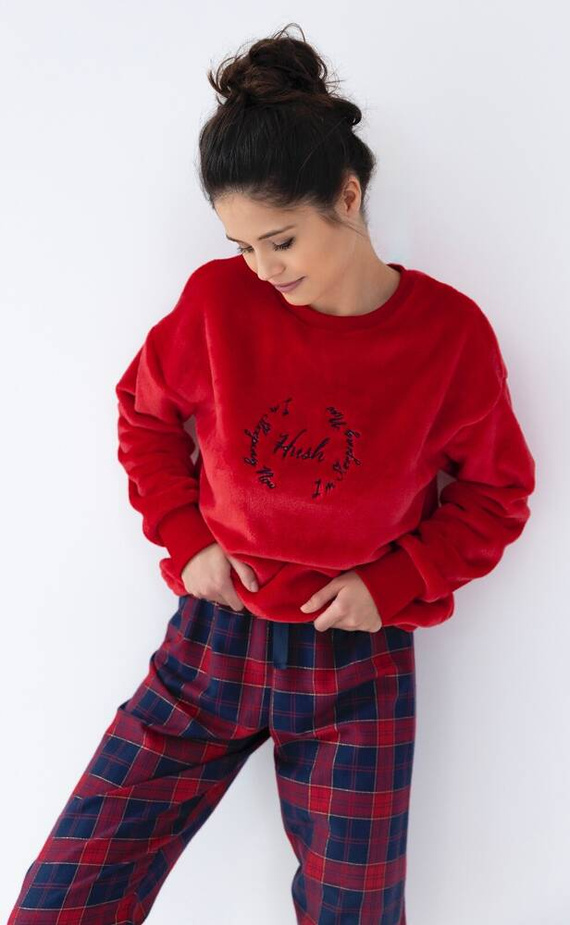 Pigiama Cordelia Sensis donna - blu navy-rosso