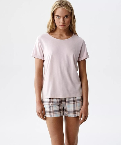 Pigiama donna Atlantic NLP-512 modal e cotone con shorts e tasche