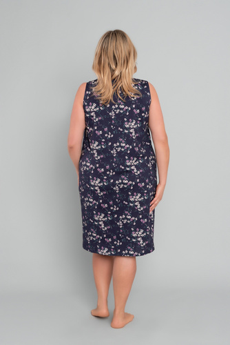 Evita Camicia da notte e chemise per l'allattamento, fascia larga Moda italiana - stampa