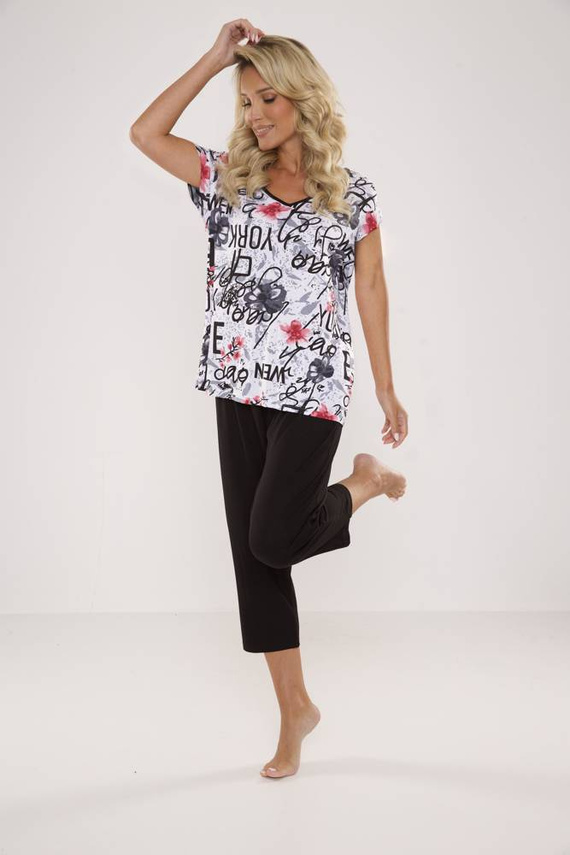 676 Pigiama da donna con suola Forex - bianco