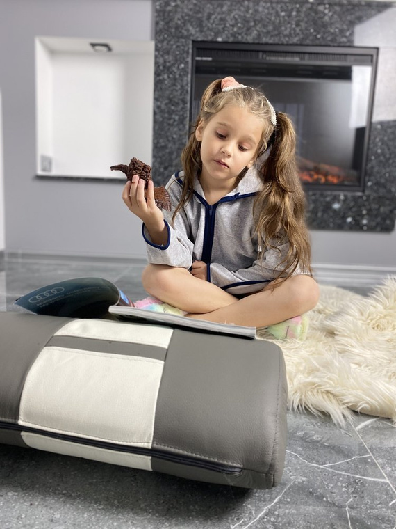 374 / 375 Accappatoio per bambini Desiree - grigio