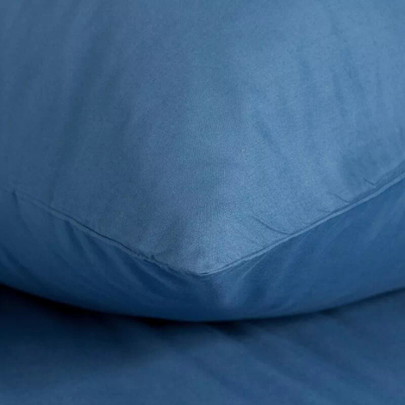 Biancheria da letto MI in microfibra Eurofirany morbida con cerniera 100% poliestere blu