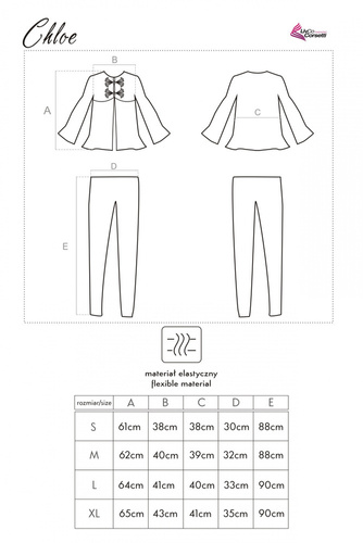 Chloe LC 90038 Pigiama donna LivCo Corsetti Moda