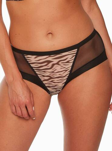 GFP 1234 Alia Mutandine donna Gaia beige nero