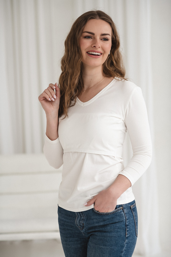 Milk&Love Milk Shirt maglia premaman e allattamento 7/8