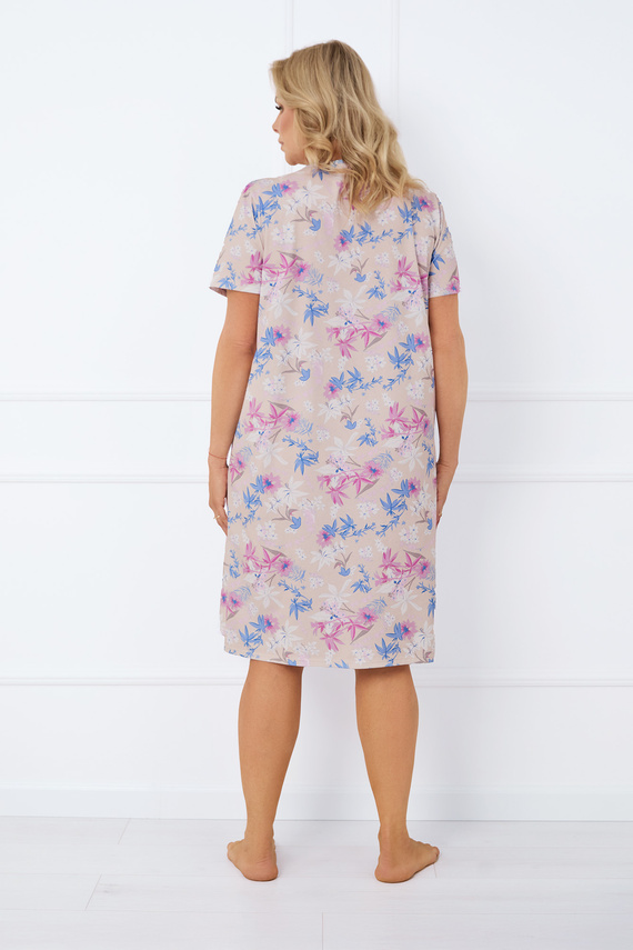 Camicia da donna Inger a maniche corte Moda italiana - stampa