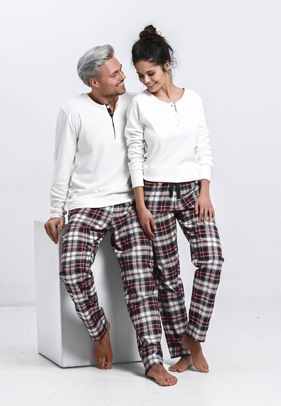 Mollie Pigiama donna Sensis Interlock - crema