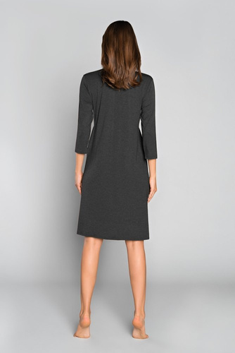 Italia Fashion gravidanza e allattamento manica 3/4 sonata - melange scuro/verde