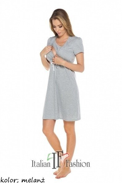 Camicia Joy Gravidanza e Allattamento Moda Italiana- melange