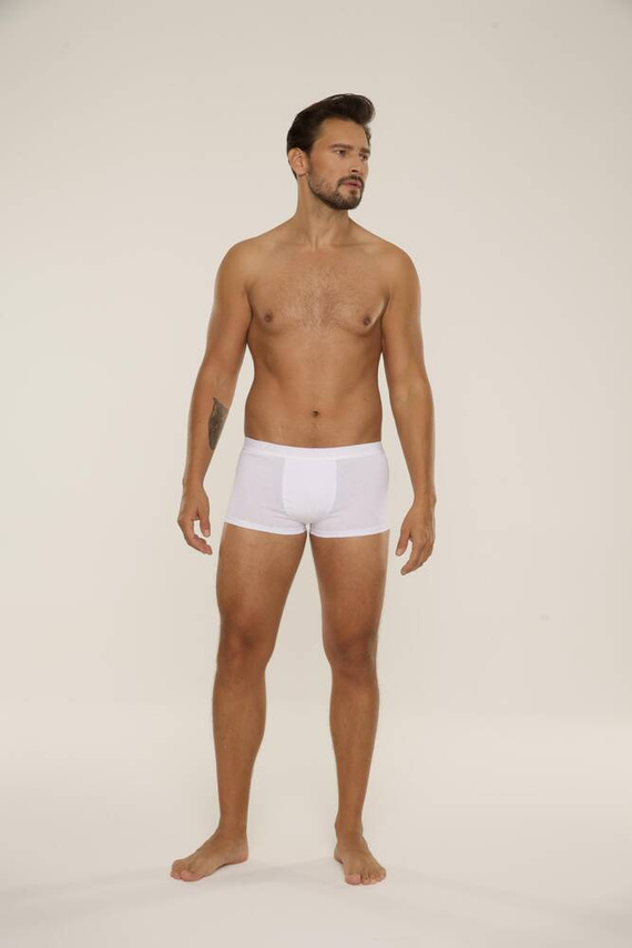 588 Fabrizio Boxer da uomo De Lafense - bianco