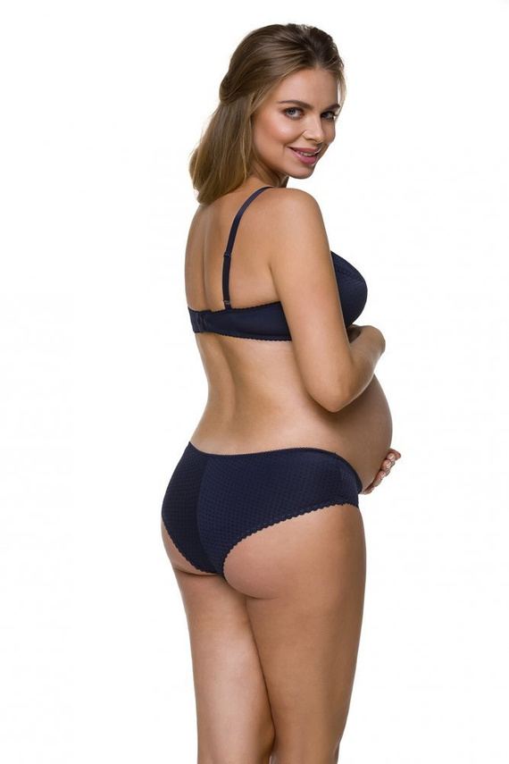 1732 Reggiseno per allattamento LUPOLINE - blu navy