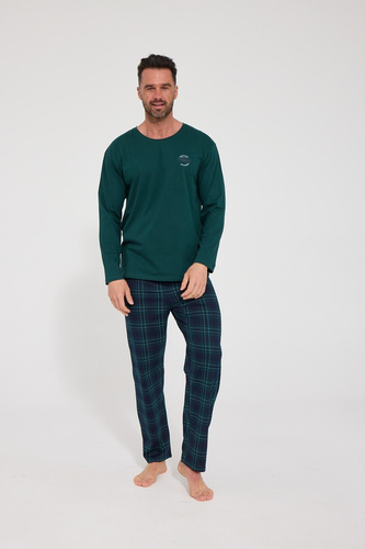 Pigiama uomo Cornette Rocky Mountain 124/341 – 100% cotone, manica lunga