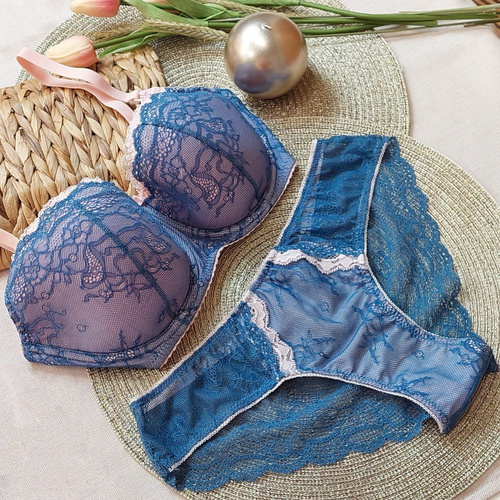 3110 Reggiseno per allattamento Lupoline - blu