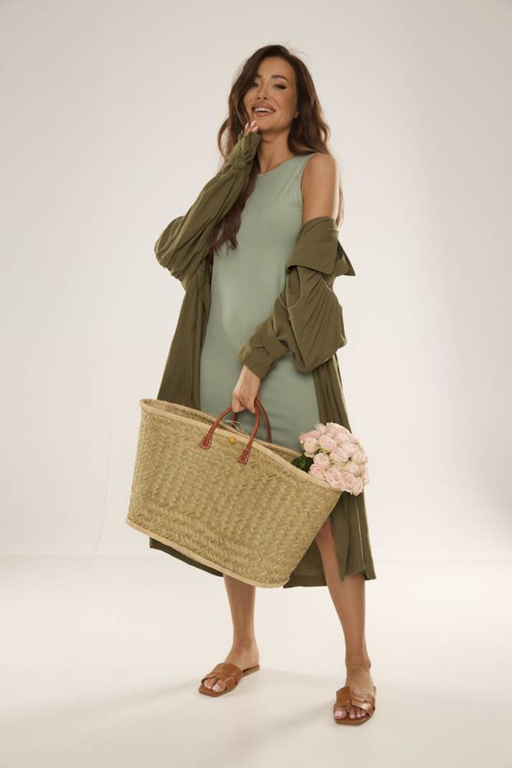 707 Abito Freya donna De Lafense - pisello