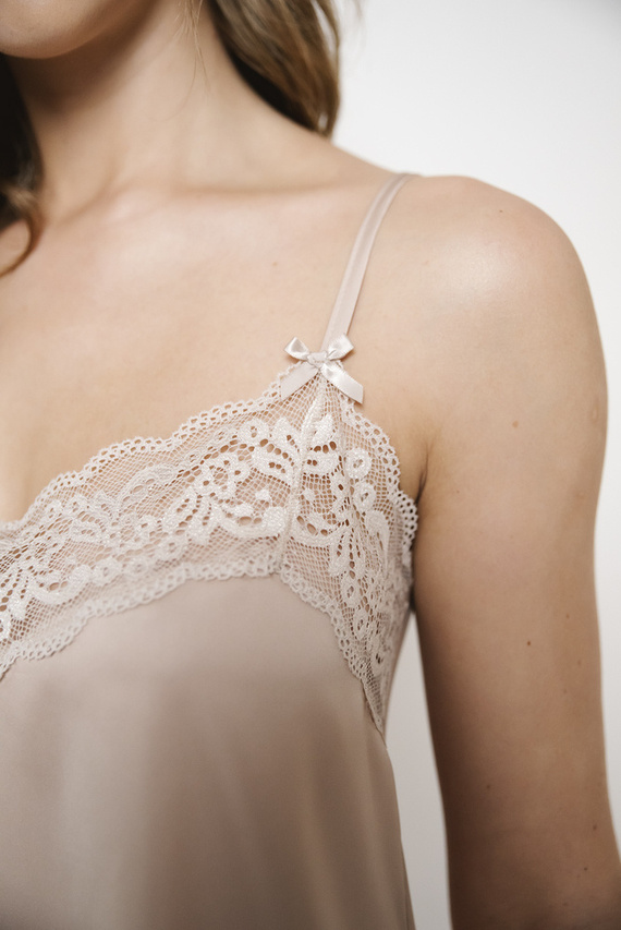 Touch Pigiama da donna slim fit, pantaloncini corti Moda italiana - beige