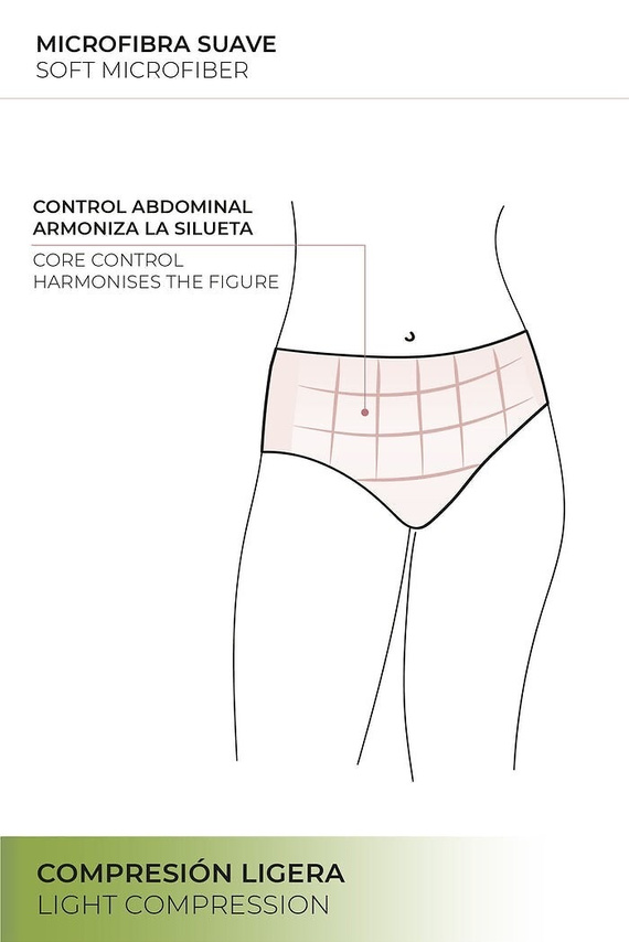 19617 Mutandine da donna Ysabel Mora nero - pizzo, confortevole, classico