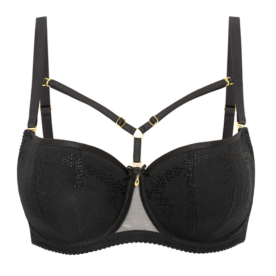 Vena VB-475 balconette K10 – reggiseno con fasce decorative, decolleté