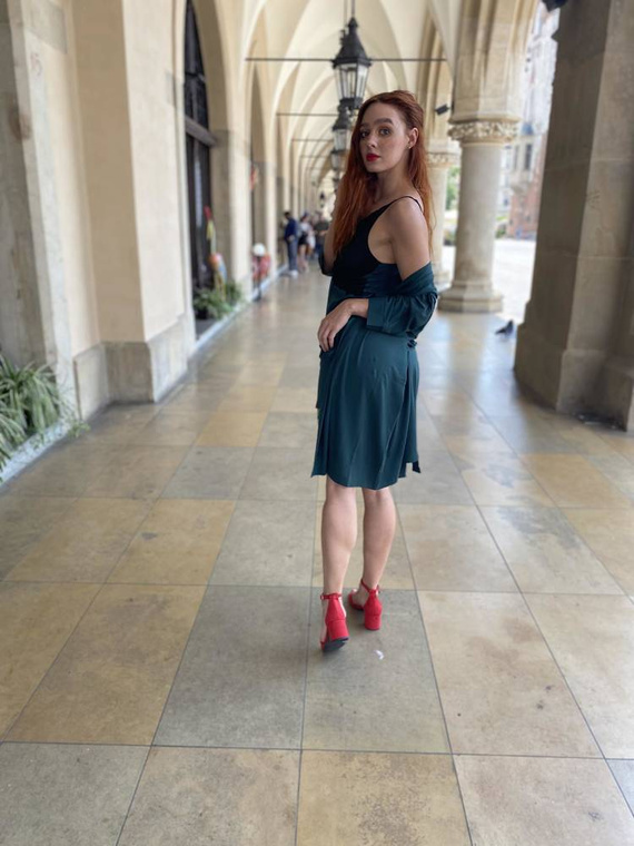 871 Visa Vestaglia da donna Forex - verde bottiglia