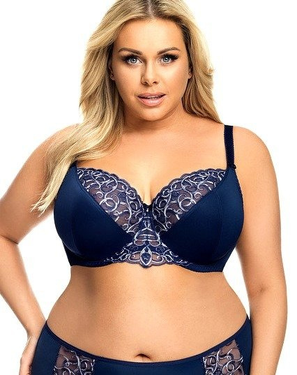 K 560 Monique Gorsenia Reggiseno morbido - Blu navy
