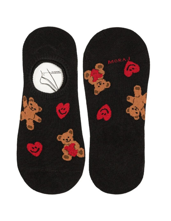 CDB200-140 Ballerine da donna Moraj - Ballerine comode con tacco in silicone e cuciture piatte