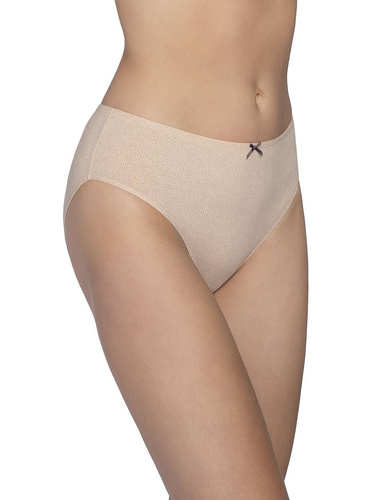 Figi L-120 BI-104 Lama beige – Pantaloncini in cotone, classico, 3 pezzi