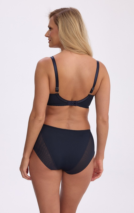 Gaia GFP 1342 Evelyn Slip a vita alta viola pizzo microfibra