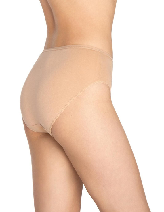 L-127BI-32 Mutandine Lama da donna 3 pezzi, cotone, taglio classico