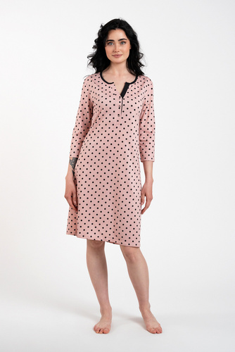 Camicia da notte e vestaglia da allattamento Marit Moda Italiana